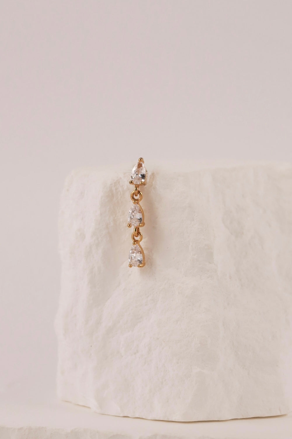 Orecchino Singolo Drop Pendant