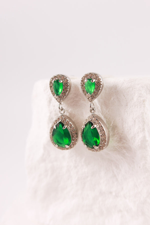 Orecchini Tear Green