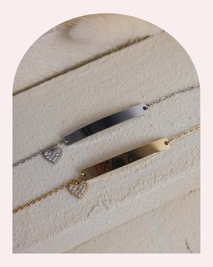 Bracciale Cuore Tag