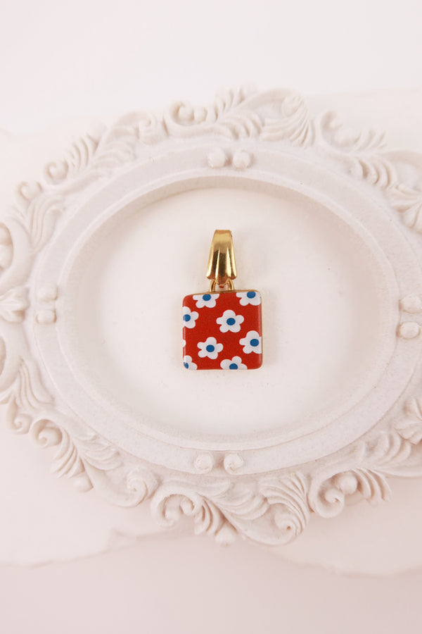 Charm Medaglia di Fiori