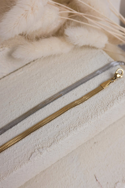 Bracciale Snake Piatto