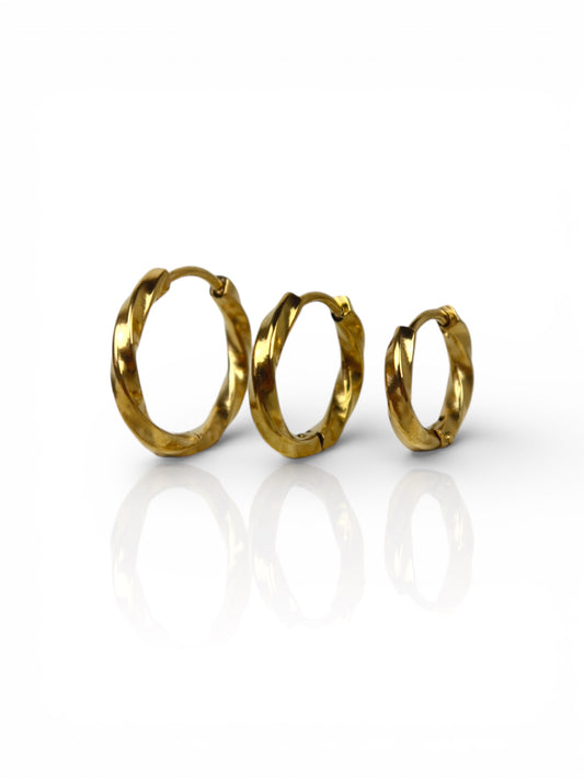 Orecchino Singolo Treccina