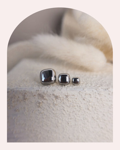 Orecchino Singolo Quadratini