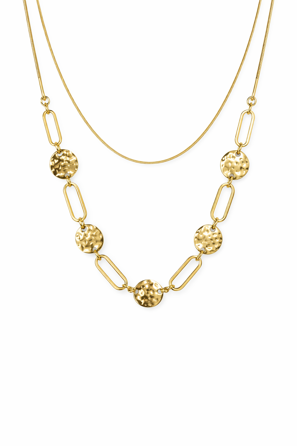 Collana Doppia Texture
