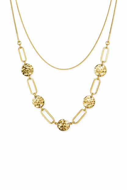 Collana Doppia Texture