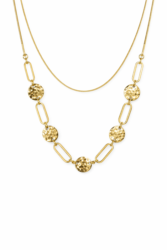 Collana Doppia Texture