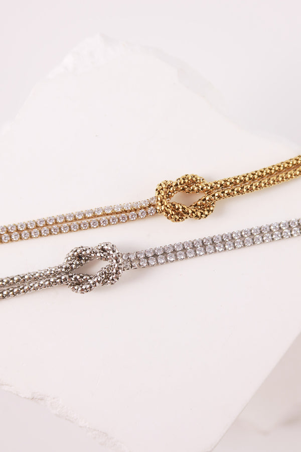 Bracciale Sparkling Knot