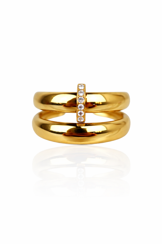Anello Barra Scintillante