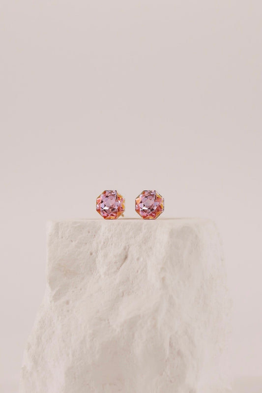 Orecchini Stud Rosa