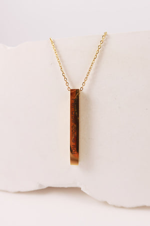 Collana Lingotto Personalizzabile
