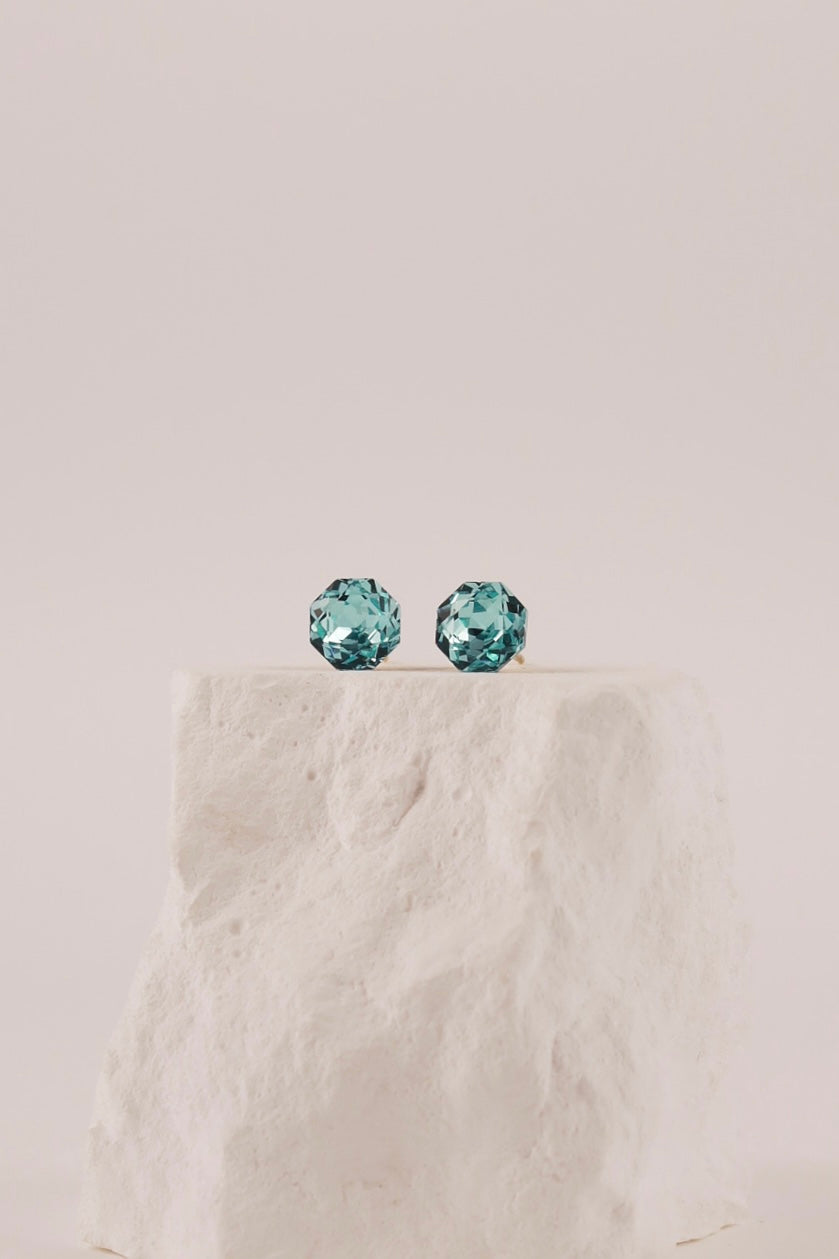 Orecchini Stud Turchese