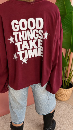 Maglia Longsleeves Con Stampa