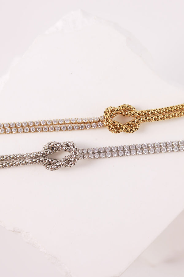 Bracciale Sparkling Knot