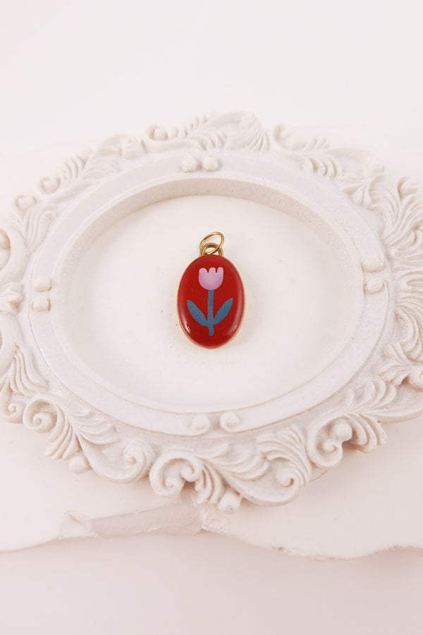 Charm Tulip Bordeaux