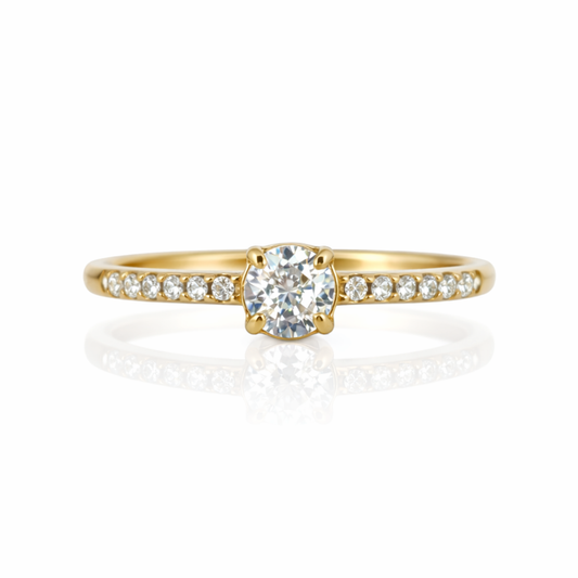 Anello Petite Solitario