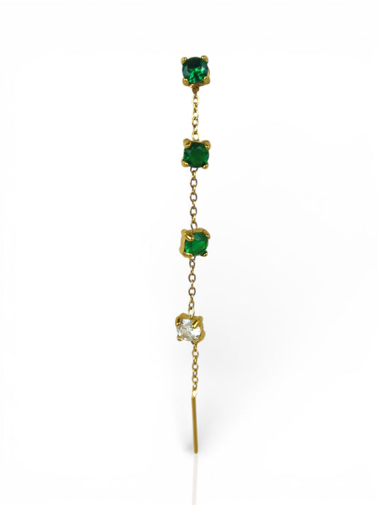 Orecchino Singolo Lovli Green