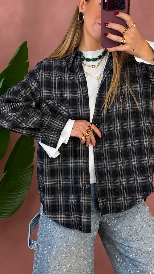 Camicia Tartan Sparkling