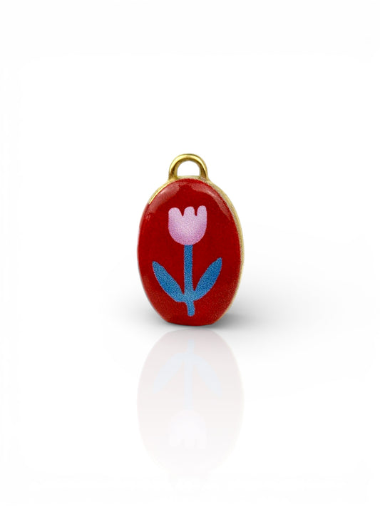 Charm Tulip Bordeaux