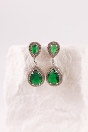 Orecchini Tear Green