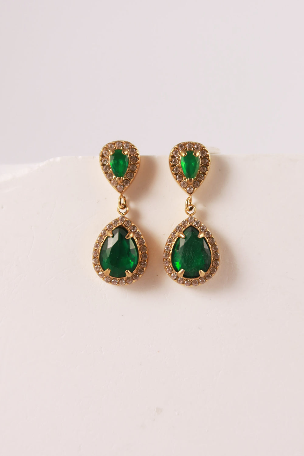 Orecchini Tear Green