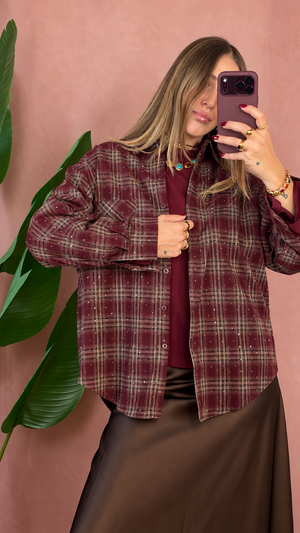 Camicia Tartan Sparkling