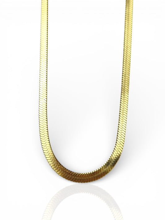 Collana Snake Piatta Lunga