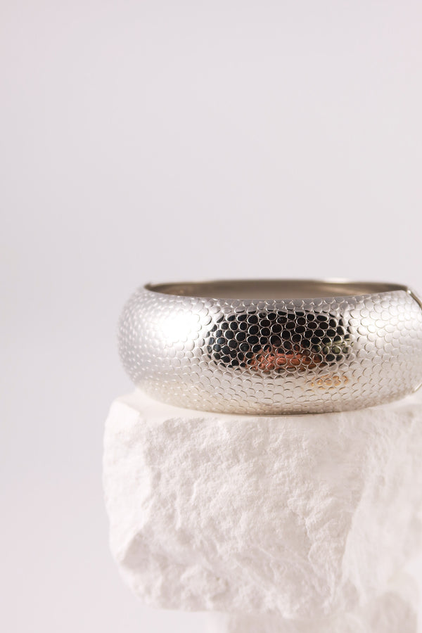 Bracciale Rigido Martellato