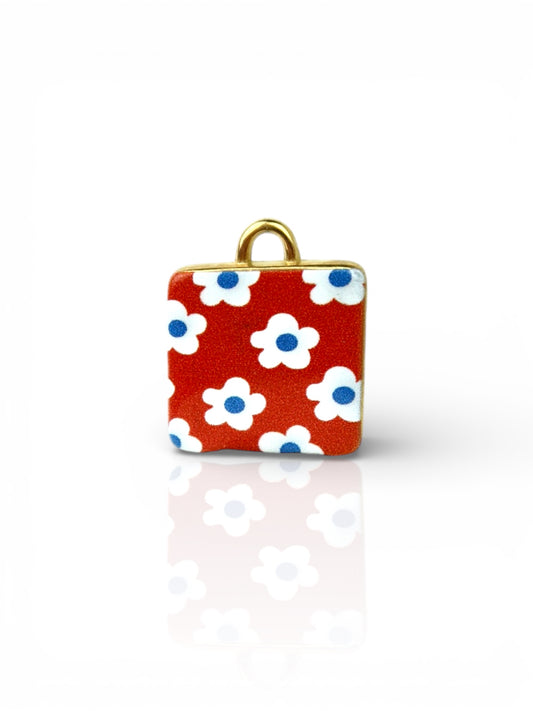Charm Medaglia di Fiori