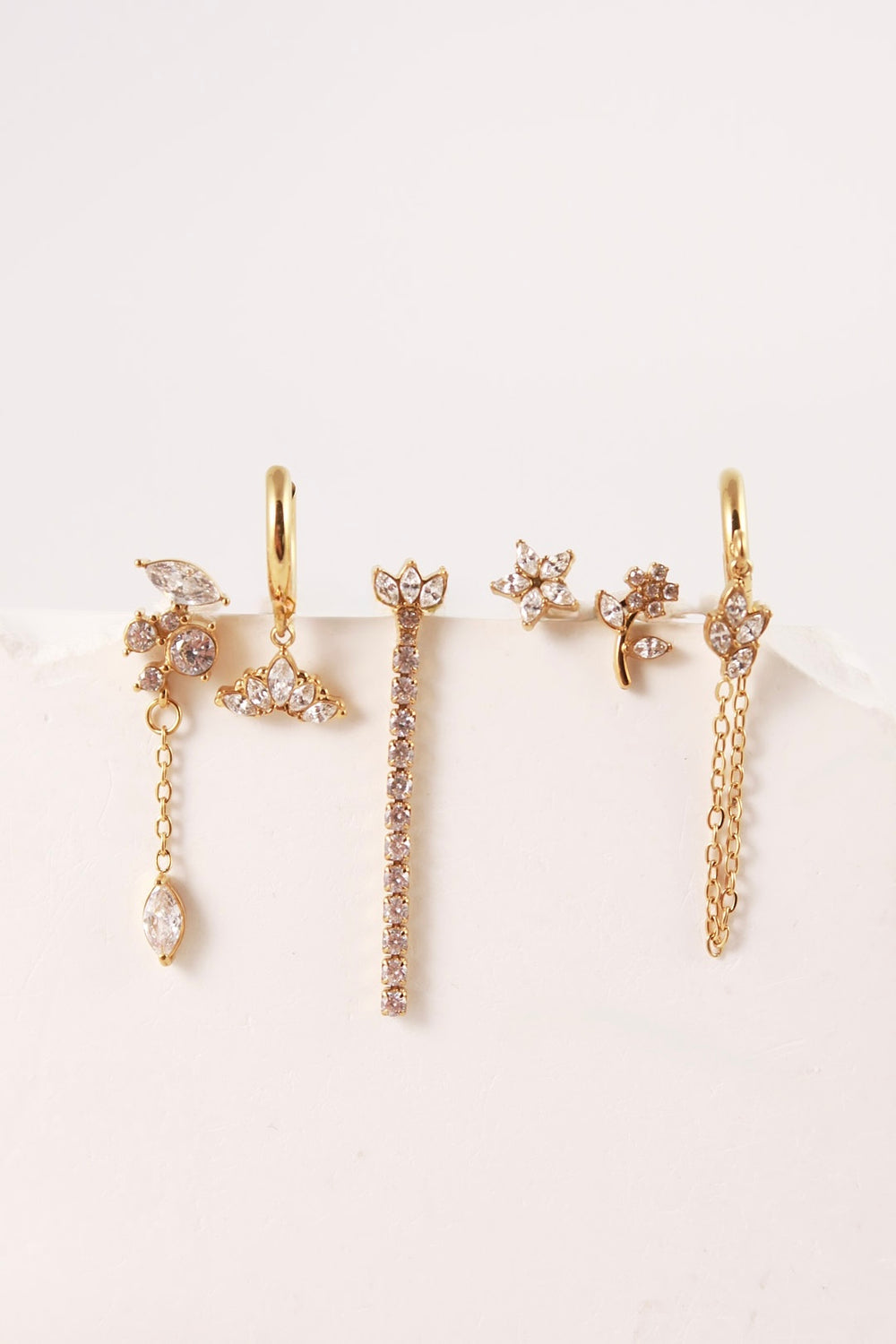 Set 6 Orecchini Bling