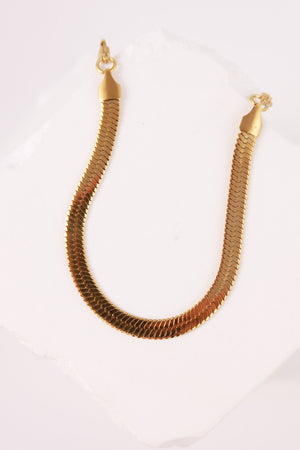 Bracciale Snake Piatto
