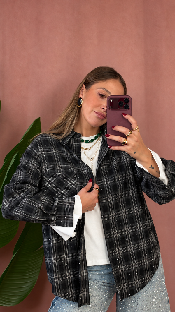 Camicia Tartan Sparkling