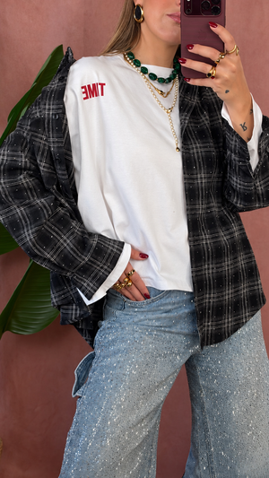 Camicia Tartan Sparkling