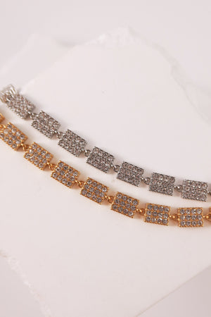 Bracciale Quadratini Sparkle