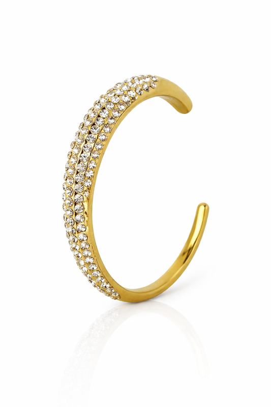 Bracciale Rigido Strass Me