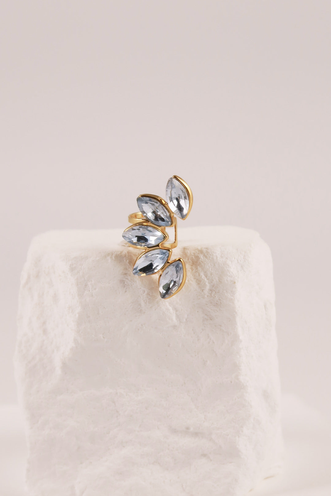 Earcuff Azzurro Polvere
