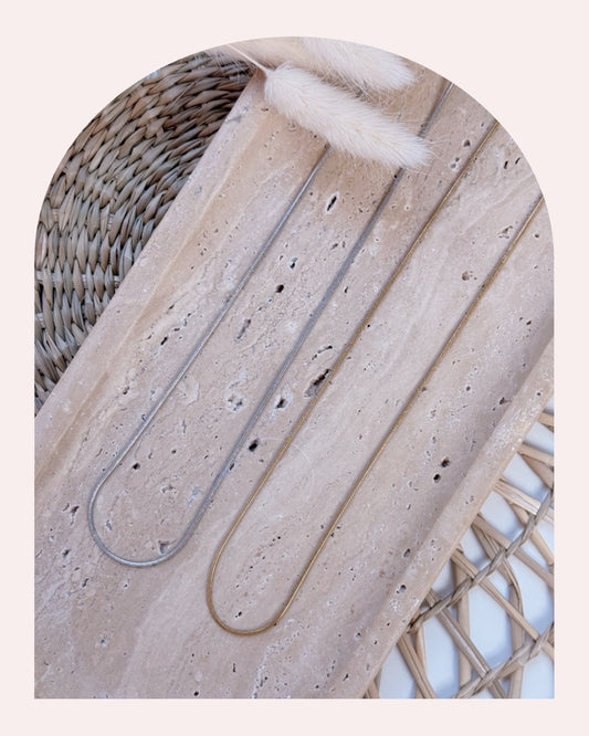 COLLANA "LINE 45+5cm"