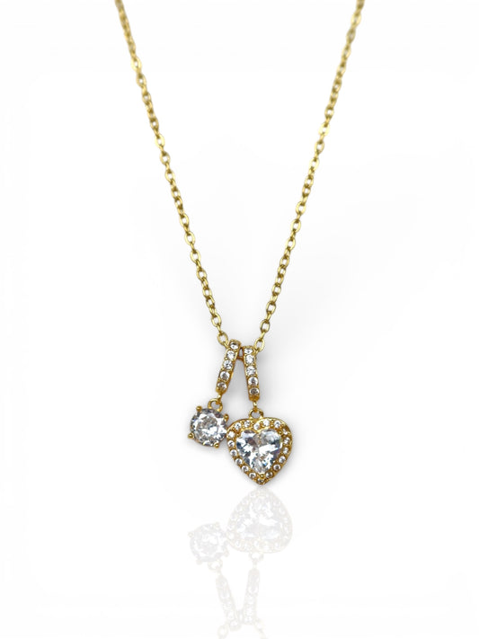 Collana Cuore e Punto Luce