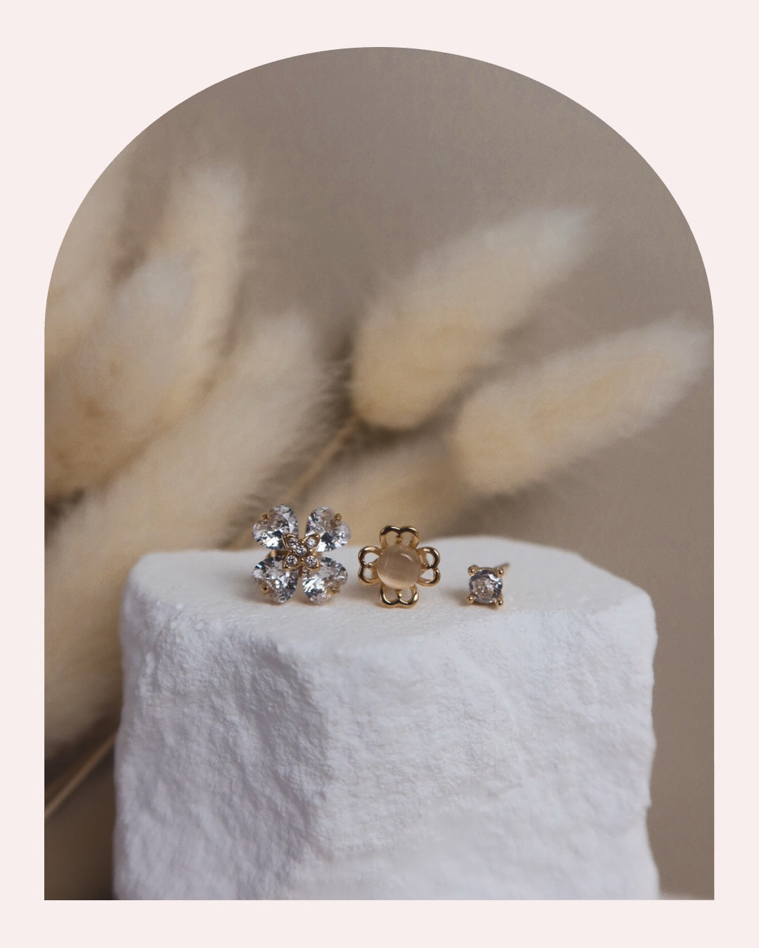 Set 3 Orecchini Bloom