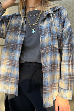 Camicia Tartan Sparkling