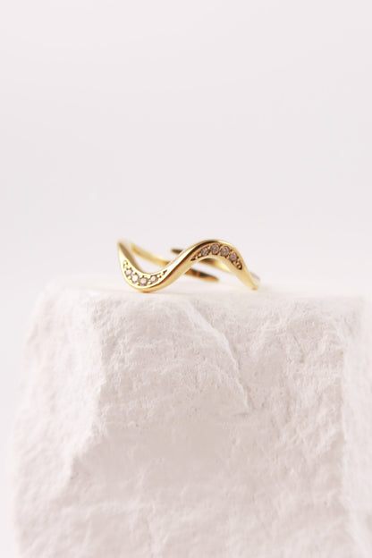 Anello Slim Wavy