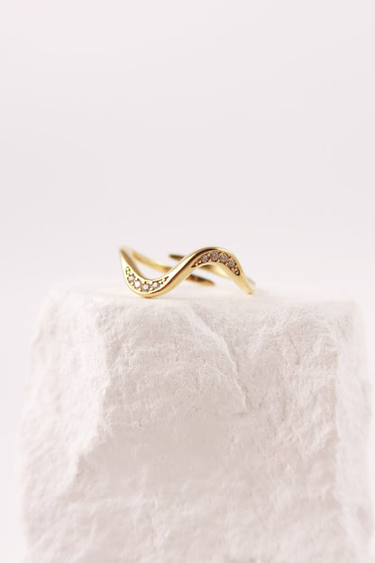 Anello Slim Wavy