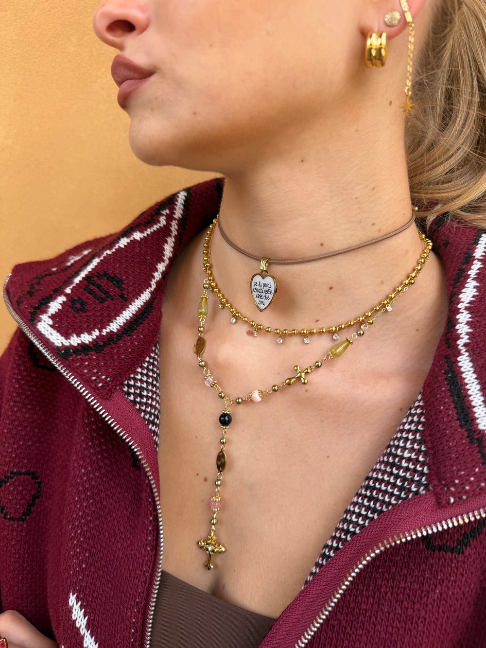 Collana Glam Rosario