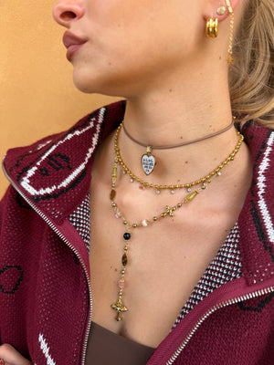 Collana Glam Rosario