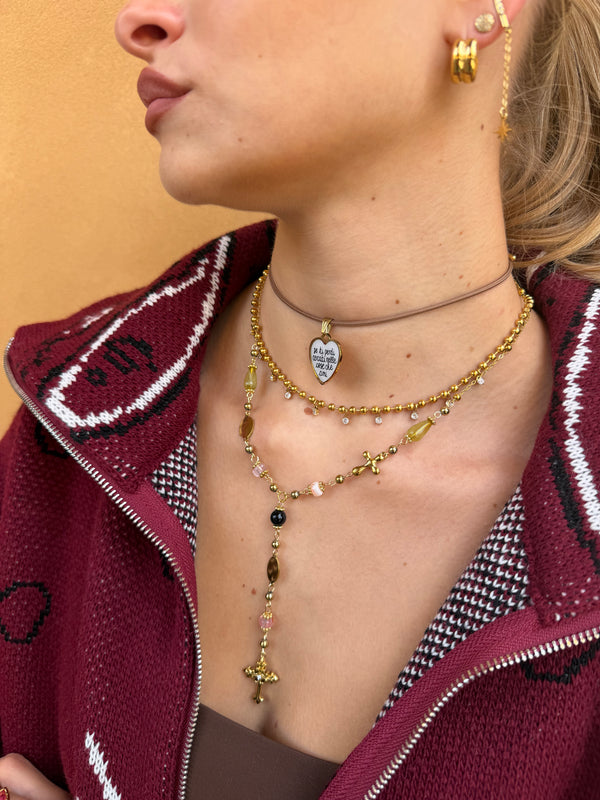 Collana Glam Rosario