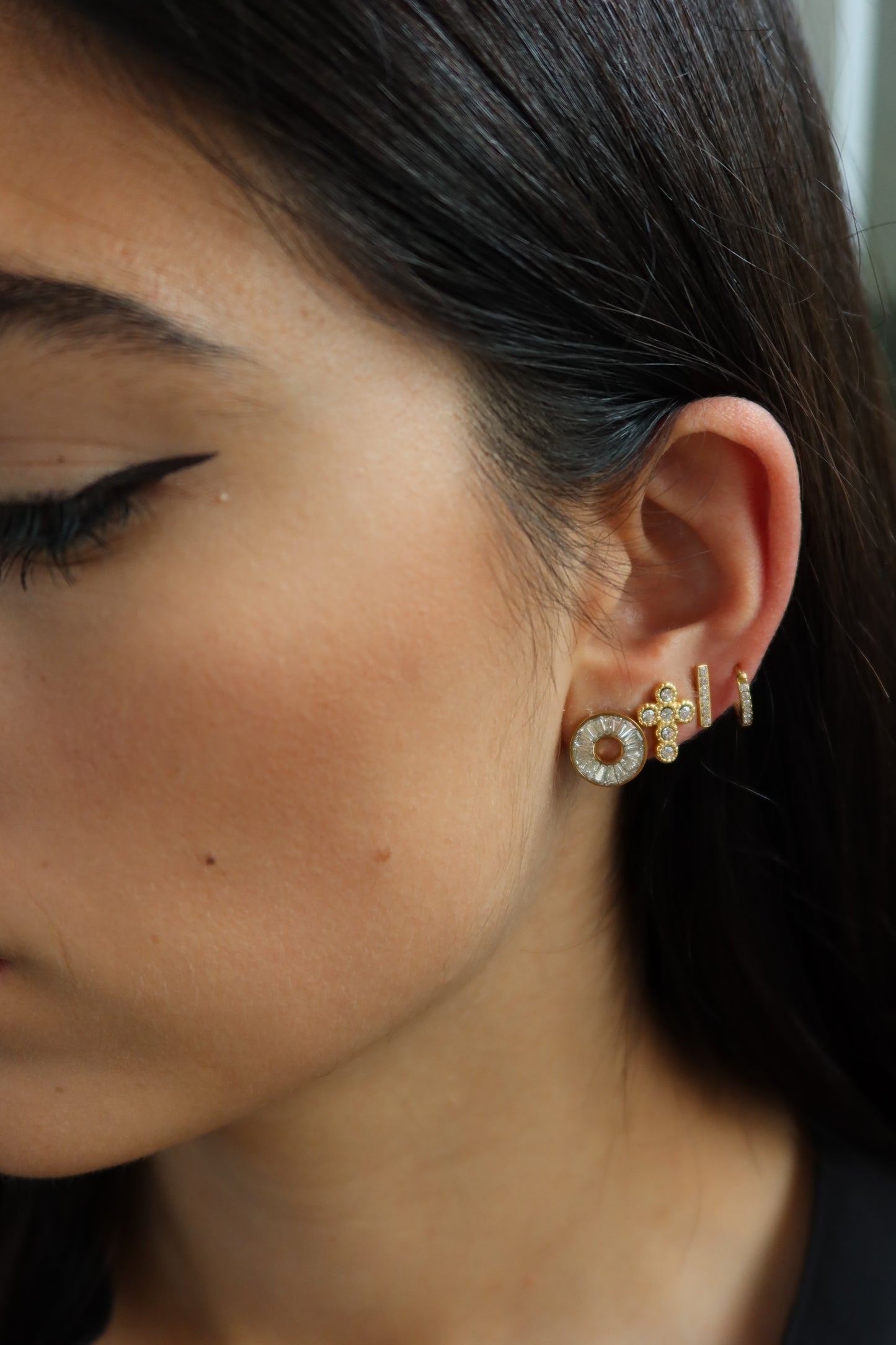 Orecchino Singolo Croce