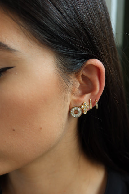 Orecchino Singolo Croce