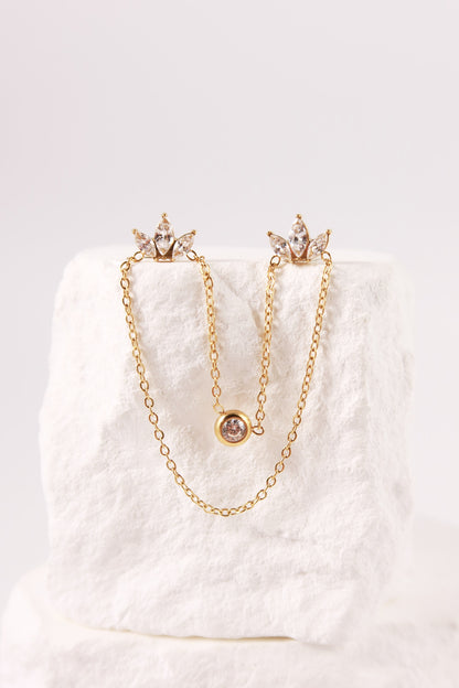 Orecchino Singolo Bling Lotus