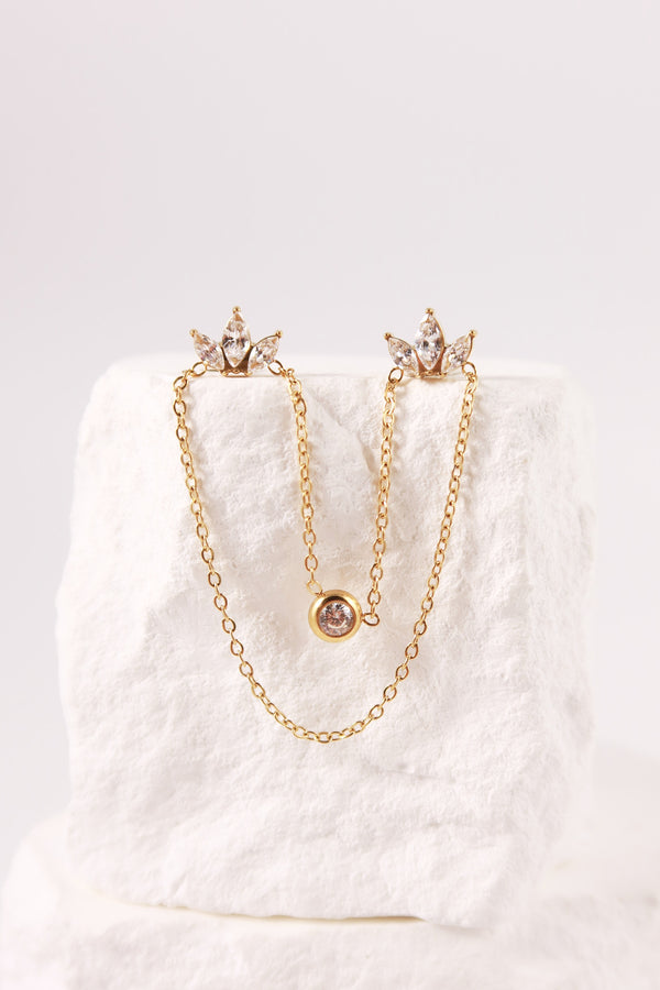 Orecchino Singolo Bling Lotus