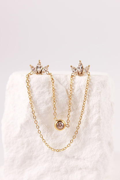Orecchino Singolo Bling Lotus