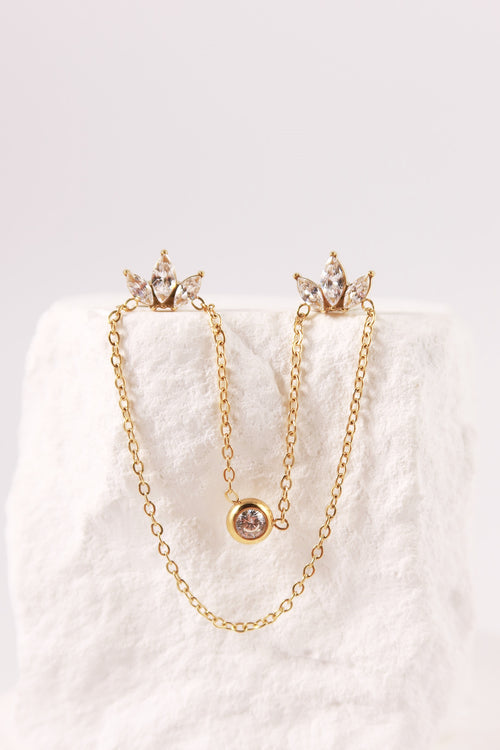 Orecchino Singolo Bling Lotus